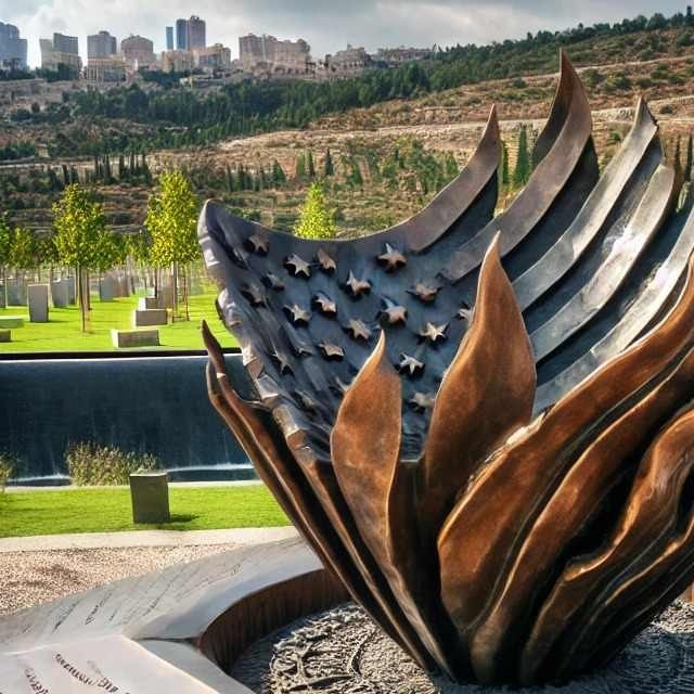 9/11 Living Memorial Plaza in Jerusalem