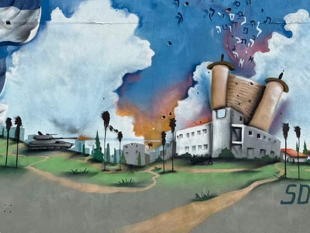 Painted Shelters on Route 232