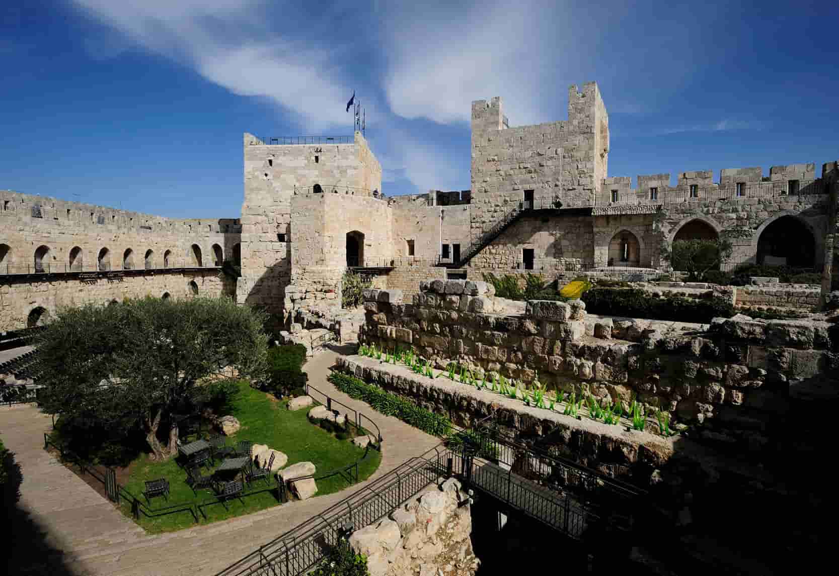 THE CITADEL OF DAVID IN JERUSALEM
