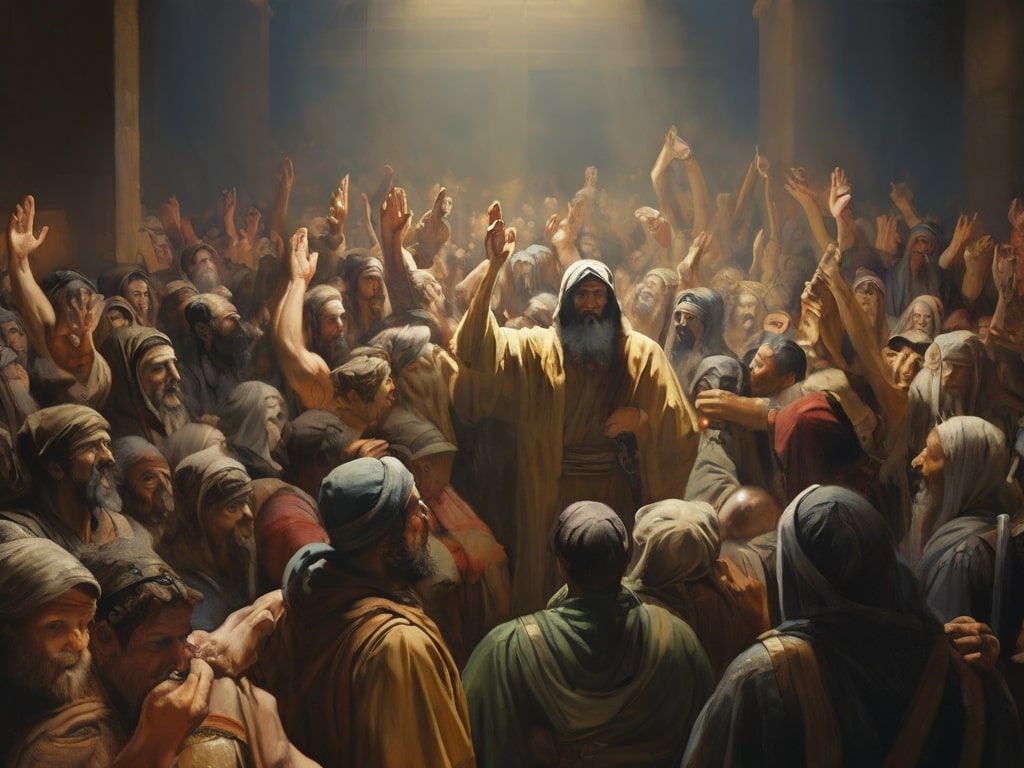 THE SAMARITANS ON MOUNT GRIZIM