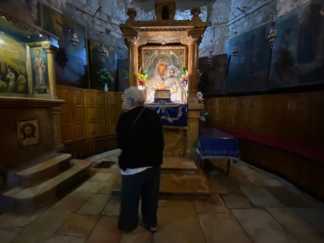 THE TOMB OF VIRGIN MARY GETHSEMANE AND MOUNT OF OLIVES JERUSALEM