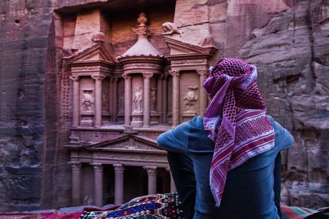 The Treasury of Petra Al-Khazneh Jordan