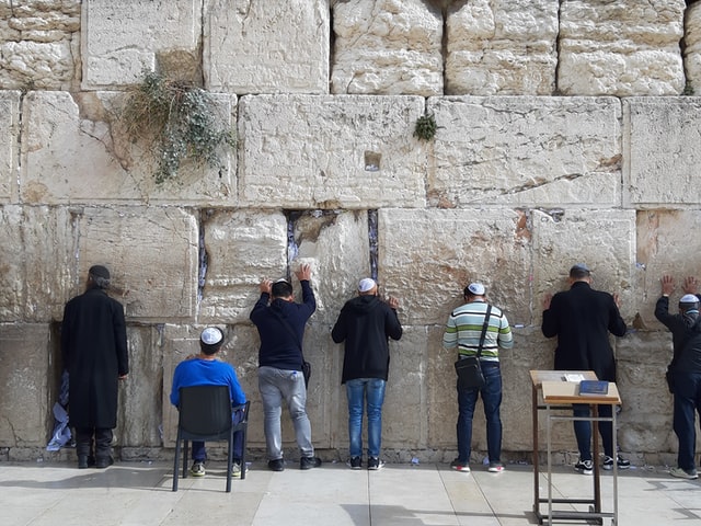 WAILING WALL IN JERUSALEM