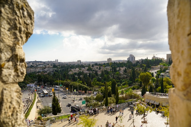 Outside Old Town Jerusalem