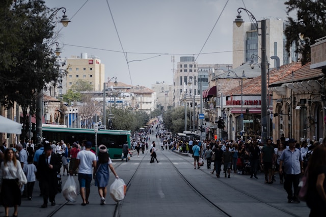 the ben yehuda street jerusaelm