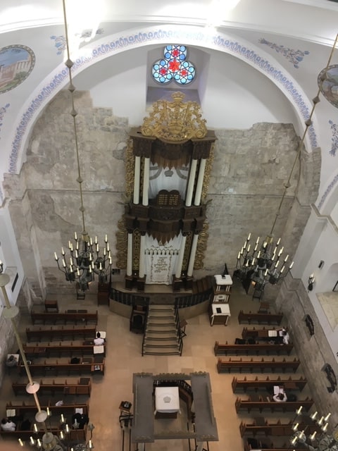synagogues of old city jerusalem