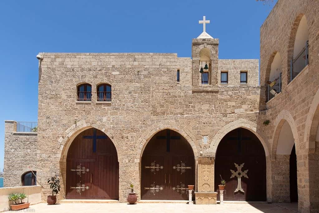The Armenian monastery in Jaffa
