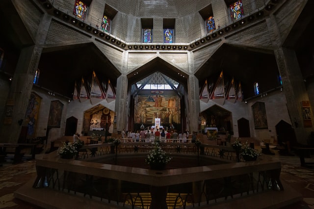 visit the basilica of the annunciation in nazareth