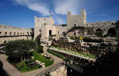THE DAVID TOWER IN OLD JERUSALEM
