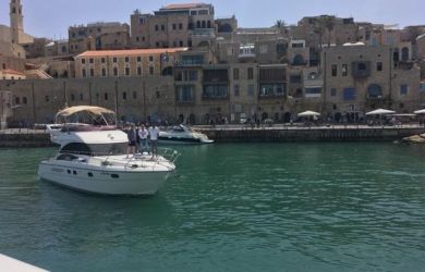 The demolition of the Customs House in the port of Jaffa began