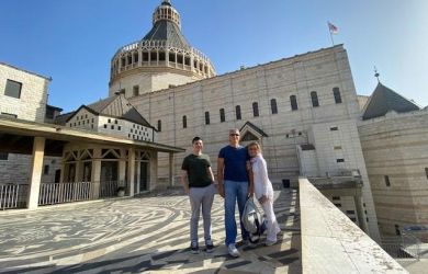 The Church of the Annunciation in Nazareth