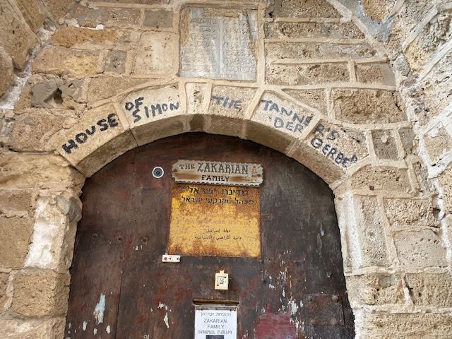 Simon the Tanner's House in Old City Jaffa