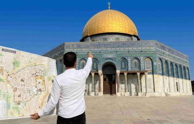 Informative Map of Jerusalem