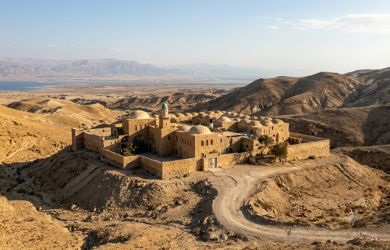 NABI MUSA JUDEAN DESERT DEAD SEA