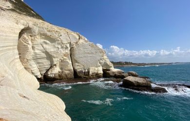 ROSH HANIKRA AND ROSH HANIKRA GROTTOES NORTH ISRAEL