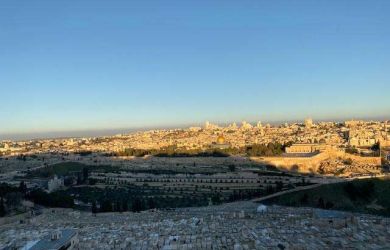 Mount of Olives observation point